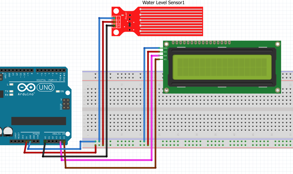 I2c led devre şeması